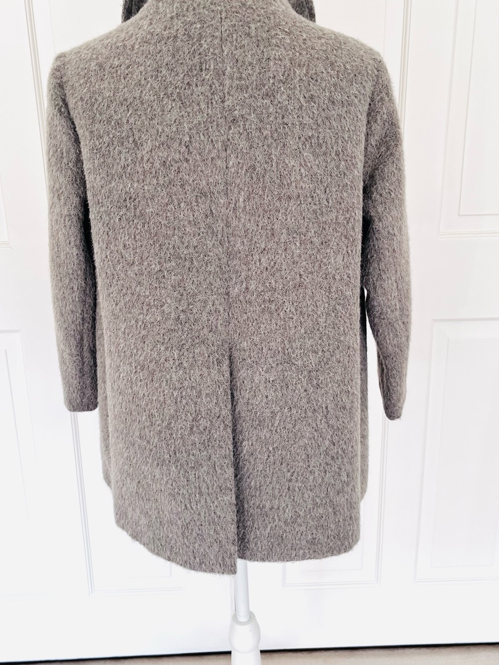 See by Chloe gray alpaca mohair wool peacoat * - Picture 8 of 14